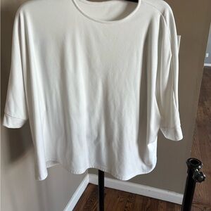 SHEIN Classic White Long Sleeve Top